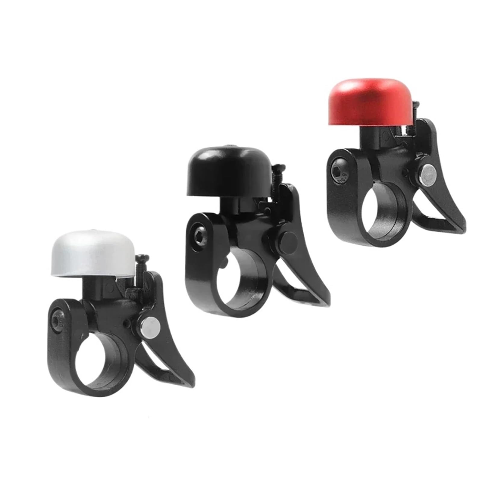 Klaxon 3 Couleurs for Trottinette électrique Xiao-mi M365 Pro/1S, en Alliage d'aluminium, Accessoires