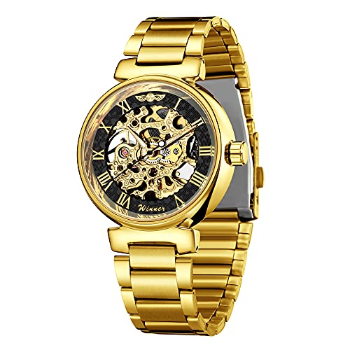Reloj de acero inoxidable para hombre, diseño de calavera 3D de cuarzo, resistente al agua, con puntero luminoso