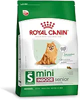 Ração Mini Indoor Senior Seca para Cães Royal Canin 2,5kg