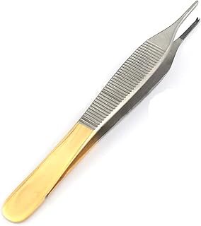 DDP ADSON Tissue Forceps 4.75â€ 1X2 Teeth Tungsten Carbide