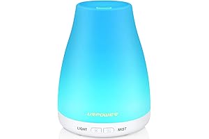 URPOWER Essential Oil Diffuser: Enhance Your Ambiance with Aromatherapy