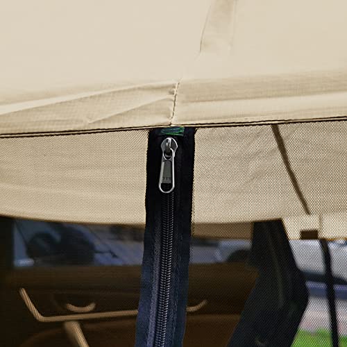 Travel Bird Car Awning Sun Shelter Tents Camping Truck Canopy, Portable Suv Tent Rooftop With Mosquito Net, Universal Tailgate Tent Outdoor For Mpv, Trucks, Hatchbacks And Cars 118”X78.74”X78.74” #TOP6