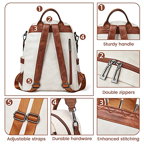 Love Deliver Backpack Purse For Women Leather Travel Backpacks Fashion Large Ladies Shoulder Bags With Purses #TOP3