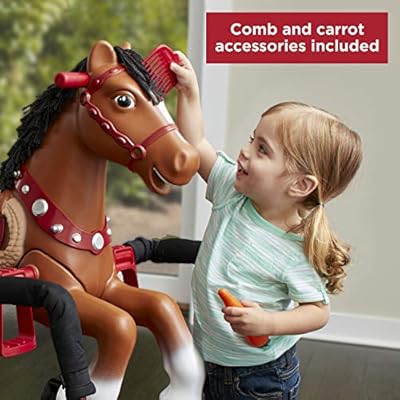 Buy Radio Flyer Blaze Interactive Riding Horse at Ubuy UK