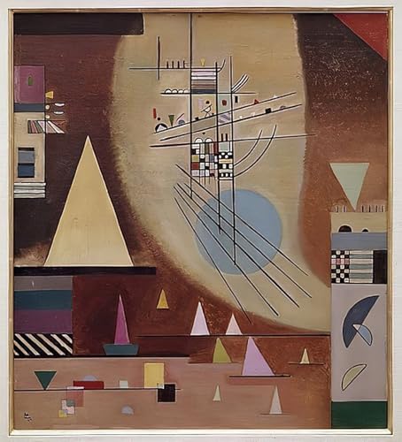 Tableaux de célèbres Kandinsky Animaux 60x90cm au rendu visuel exceptionnel