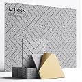 Woovio Sound Proof Foam Panels for Walls, Self-Adhesive Acoustic Panels