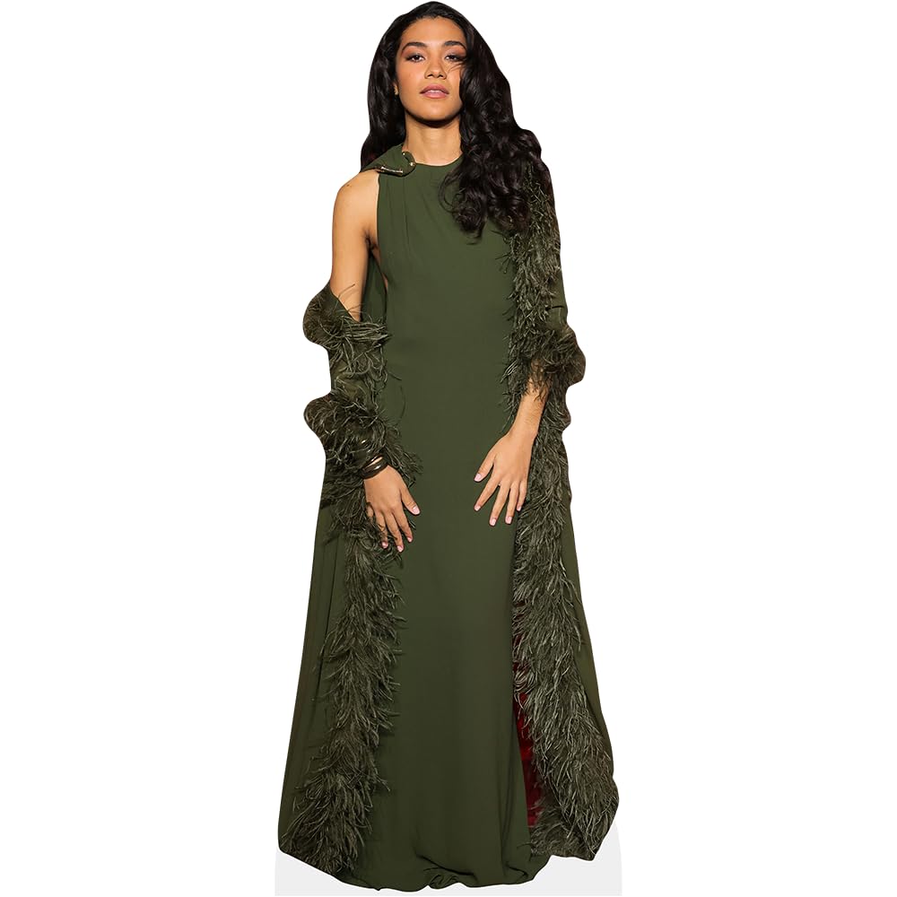 Olivia Dean (Green Dress) Mini Size Cutout