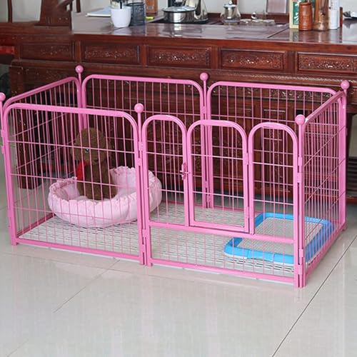 Parc portable pliable pour chiens et chats - Un nid douillet sécurisé pour les jeux