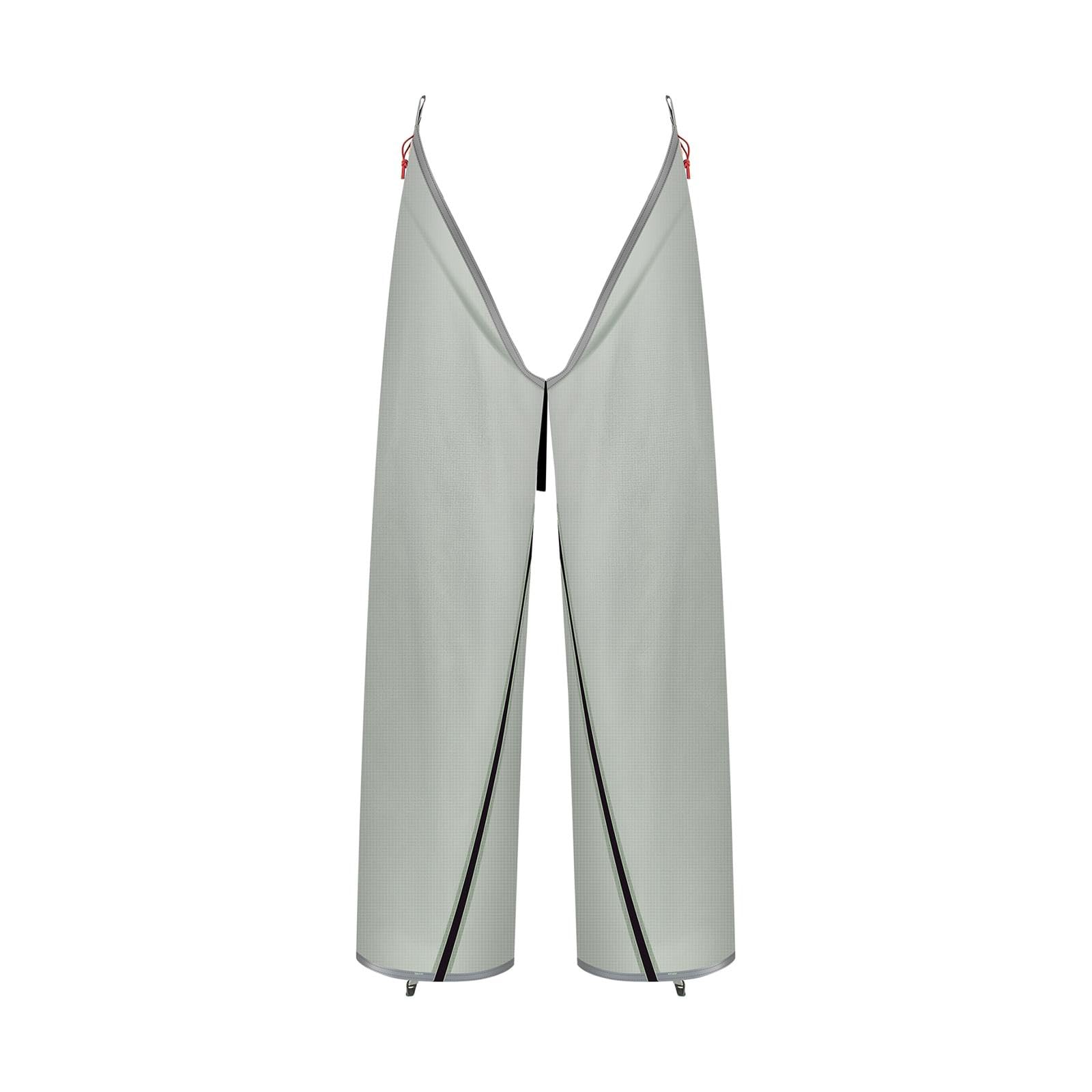 Pantalon Imperméable Compact Surpantalon Randonnée avec Fermeture Éclair Latérale Nylon Doux et Respirant Convient pour Trekking Escalade Déplacement