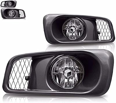 Clear Lens Fog Light Bumper Lamps Pair W/Wiring Kit For1999-2000 Honda Civic