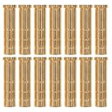 WHAMVOX 24 Pezzi Inserto Connettore Freccia in Ottone 6,2mm