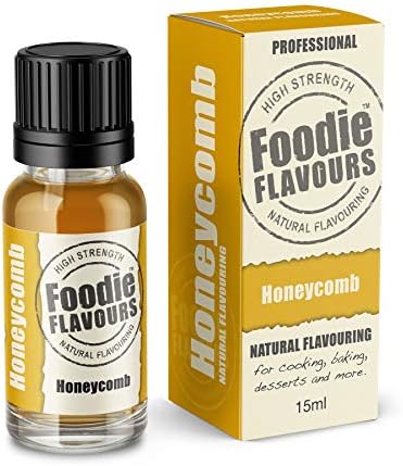 Foodie Flavours Natural Honeycomb Flavouring, High Strength - 15ml