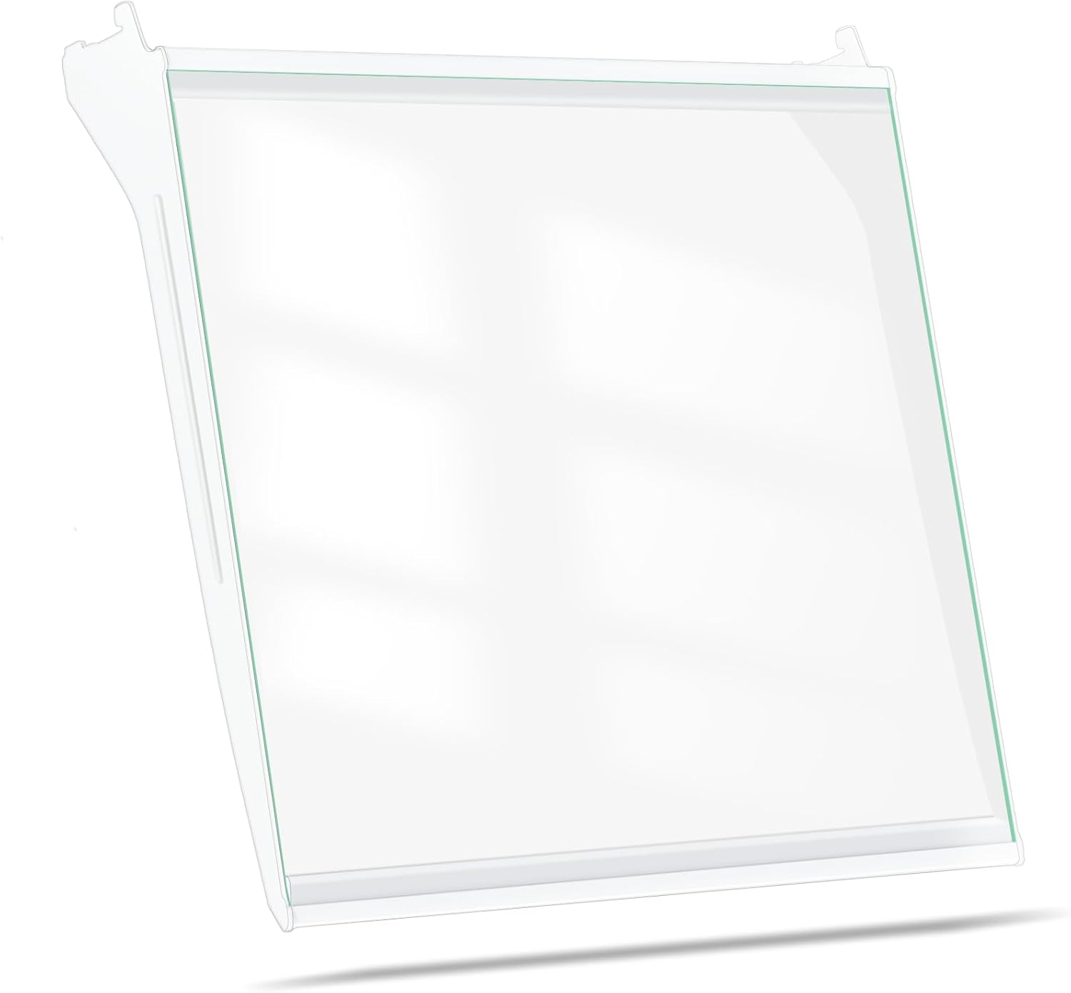 Upgraded 5304511775 Refrigerator Glass Shelf Compatible with Frigidaire Refrigerator Glass Shelf Replacement LFSS2612TF0 5304512782 Frigidaire Fridge Shelves FFSS2615TS2 FFSS2615TS0 FFSS2625TS2