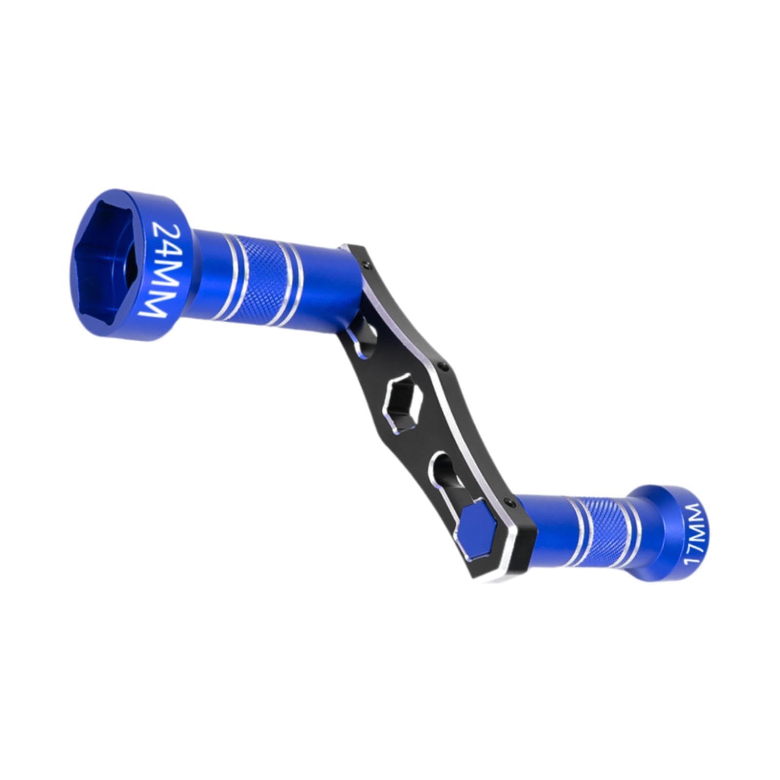 Chiave Dadi Modello Auto RC Ricambio Esagonale Strumento Metallo Accessorio Sostituzione Intercambiabile Adatta per Modellismo Veicoli RC, Blu