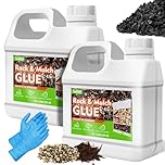 Liant Gravier ExtéRieur 2L, Liant Pour Gravier, Colle Gravier Exterieur Convient pour Fixation De Pierres DéTachéEs, Colle Cailloux ExtéRieur, Fixateur Gravier ExtéRieur
