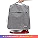 HOMEST Stand Mixer Cover Compatible with KitchenAid 6/7/8 Quart Bowl Lift，Dust Cover with Zipper Pocket for Accessories, Grey (Patent Design)
