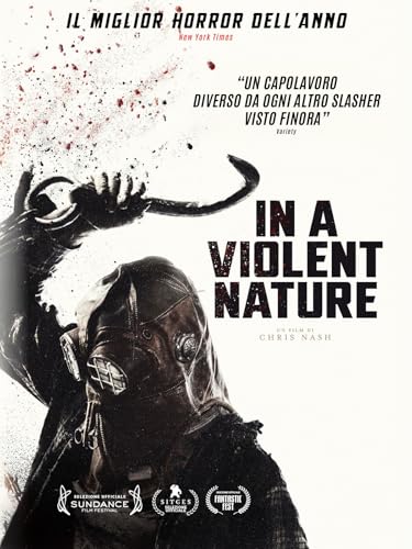  In a violent nature