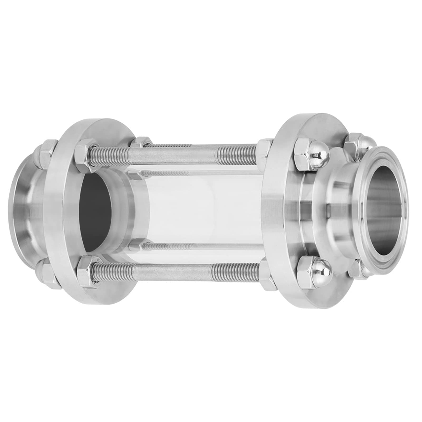 Verre sanitaire collier de serrage Sanitr Glas acier inoxydable 38Φ pour tube de visée