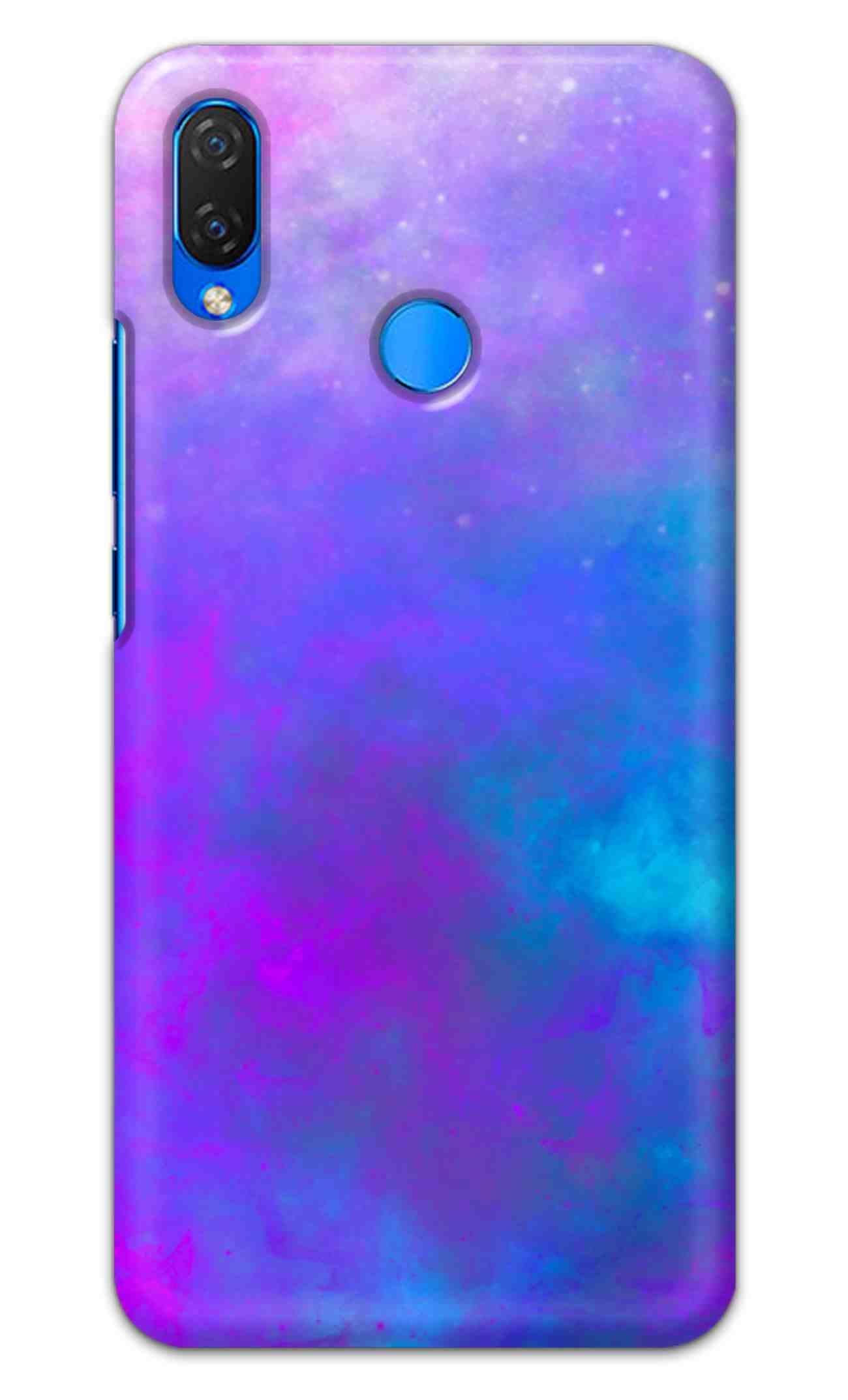 NDCOM for NOVA 3 / Huawei Nova 3i Back Cover Dark Blue Print Printed Hard Case
