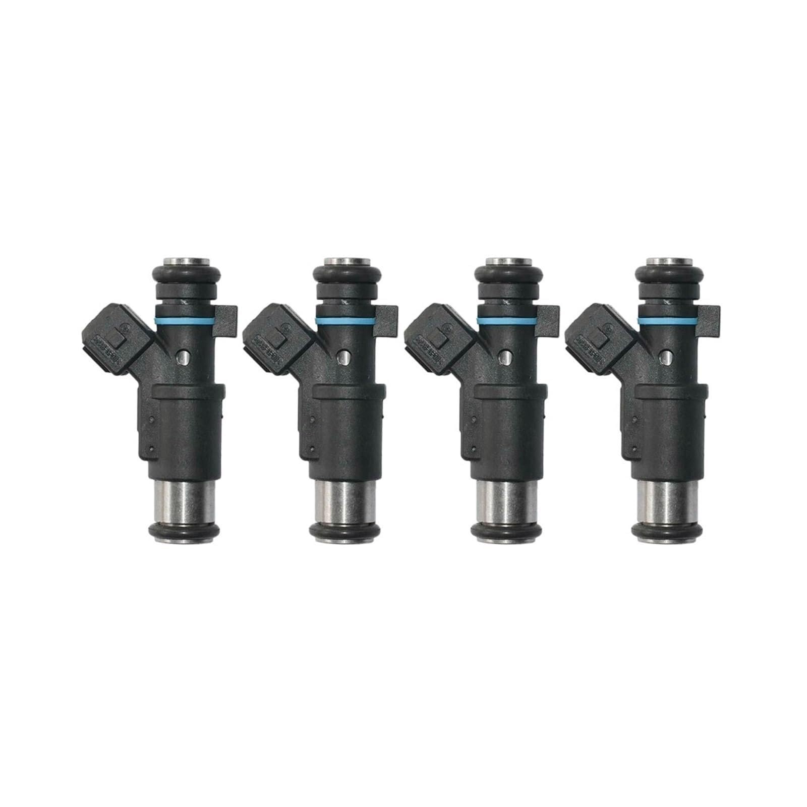 Nvcphgedek One Color Petrol Fuel Injector For Peugeot For 106 206 306 & For Partner 0280156357 1984E0 01F002a 348001 4Pcs Car Fuel Injector