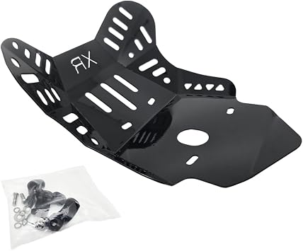 Skid Plate Compatible with Honda XR150 XR150L Black
