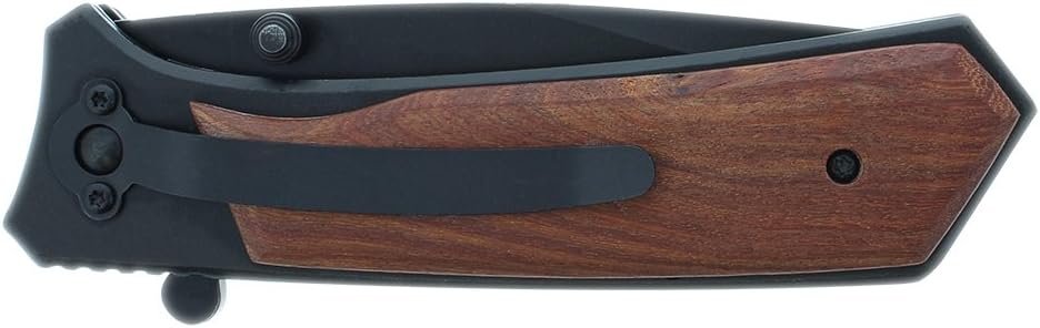 Personalized Gifts Best Buckin Dad or Grandpa Ever Tactical Black Assisted Knife