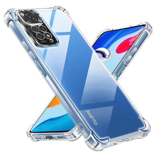 Tentoki hülle für Xiaomi Redmi Note 11 4G / Redmi Note 11S 4G [Nie Vergilbung] hülle Honor Magic6 Lite 5G /Honor X9b TPU handyhülle Schlanke Stoßfeste Anti Kratzt Transparent Case