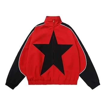 Amazon.com: Y2k Star Jacket Acubi Vintage Fashion Y2k