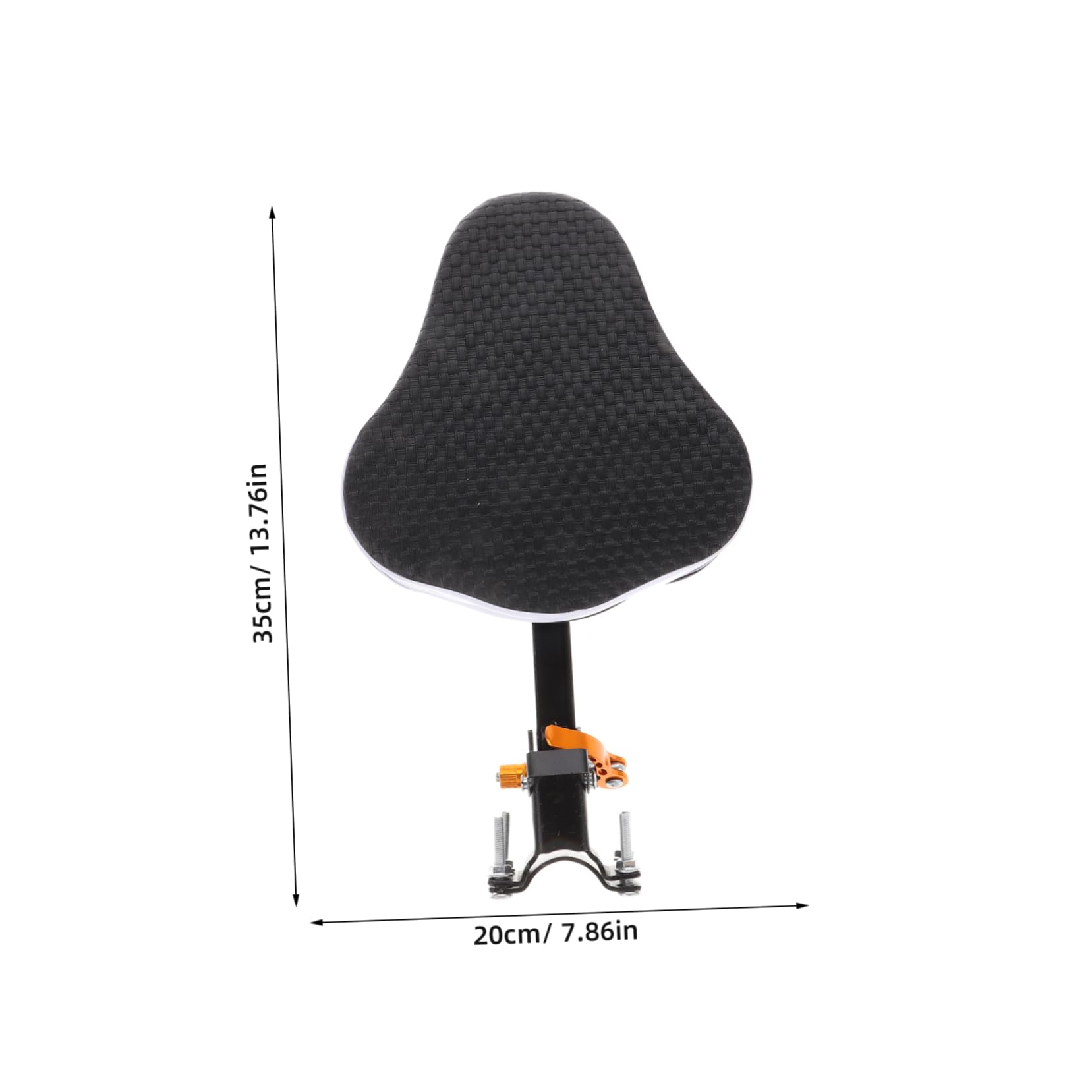 Gogogmee Secure Bike Child Seat Comfortable Sturdy Front Mount for Kids Mountain Bike