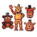 Five Nights at Freddy's Freddy Character Cutouts (4 Pieces)