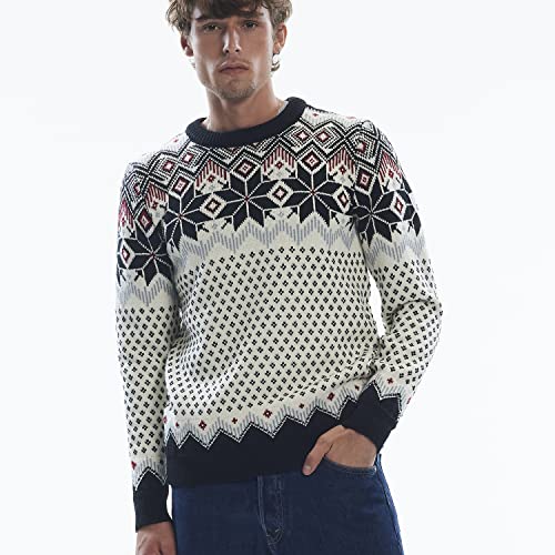 Dale of Norway Vegard Men’s Sweater - 100% Lightweight Wool Sweaters for Men - Regular Fit Pullover Sweaters for Men2