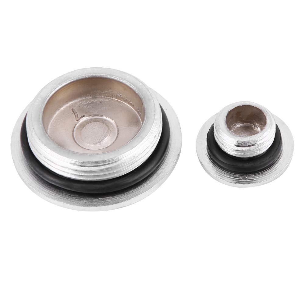 Yctze tapon de aceite para 2017 coolster atv Tapa lateral del estator del motor, tapa de aluminio de la tapa lateral del estator del motor para ATV