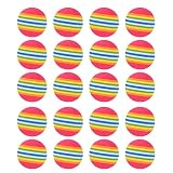 BESPORTBLE 50 Stücke Golfbälle Quetschball Squeeze Ball Tennisball Schaum Tennis Softball Spielball Übungsbälle für Indoor Outdoor Kinder Erwachsene Zappeln Spielzeug Mitgebsel 42mm