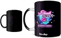 Vista 9 de Morphing Mugs Rick and Morty - Trippy Space Cruiser - Una taza sensible al calor de 16 onzas - Imagen completa revelada cuando se agrega líquido