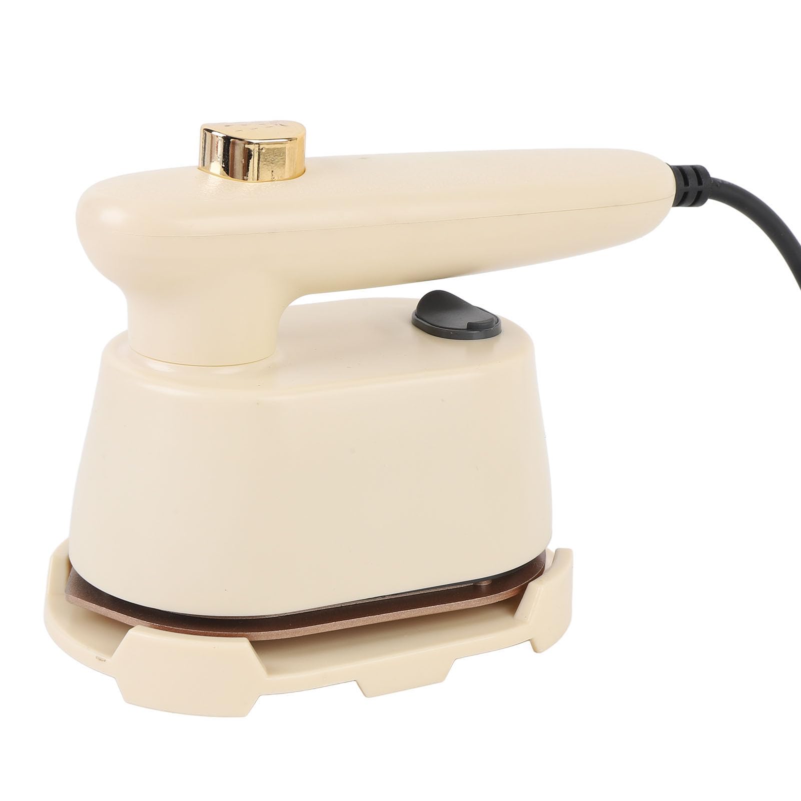 Handheld Steam Iron with Long Cord, Compact Lightweight Ironing Machine, 120ml Water, No Wrinkle Clothes Remover for Travel, Home, Dorm (US Plug 110V 50Hz)