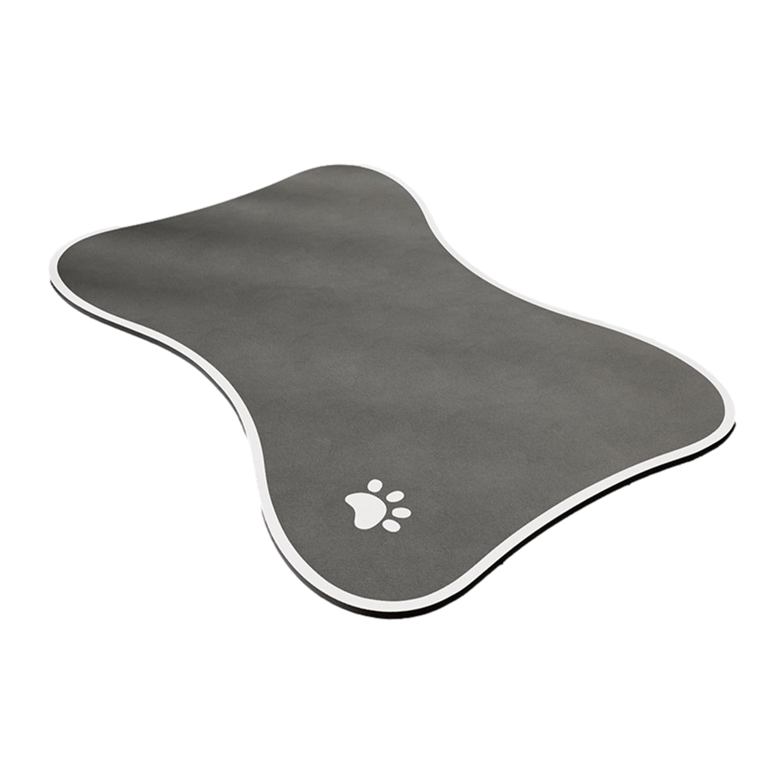 Tapis d'alimentation en silicone imperméable pour chien et chat, tapis antidérapant pour gamelle, pour chiens, chats et autres (40 x 60 cm)