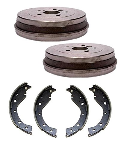 Replacement Parts For 2003 2004 2005 Toyota Rav4 Rav-4 Rear Brake Drums & Rear Brake Shoes Kit