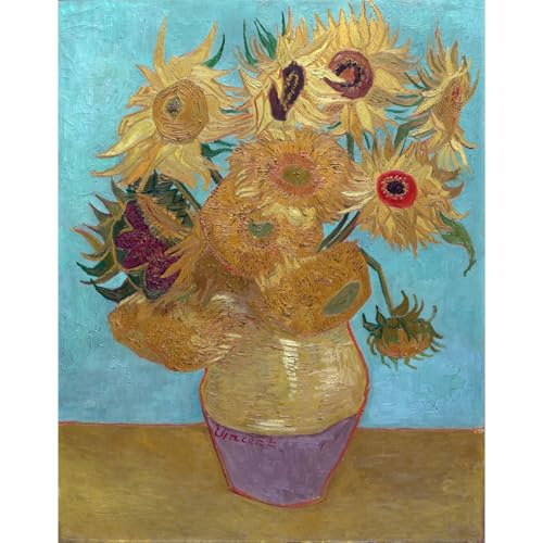 Impression giclée Van Gogh Tournesols ARTICULOZY : sublimez vos murs sans pli