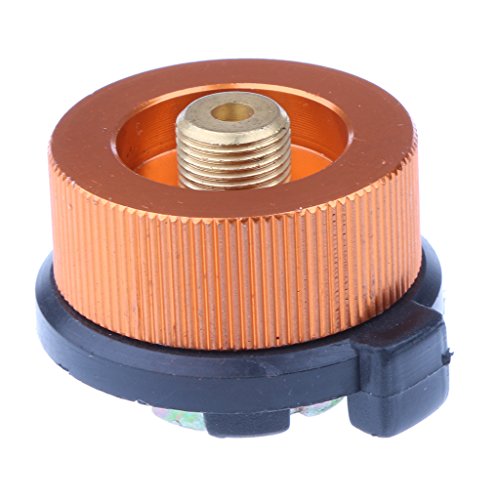 Generic Outdoor Gas Bottle Adaptor Transfer Nozzle Connector for Camping Stove Burner