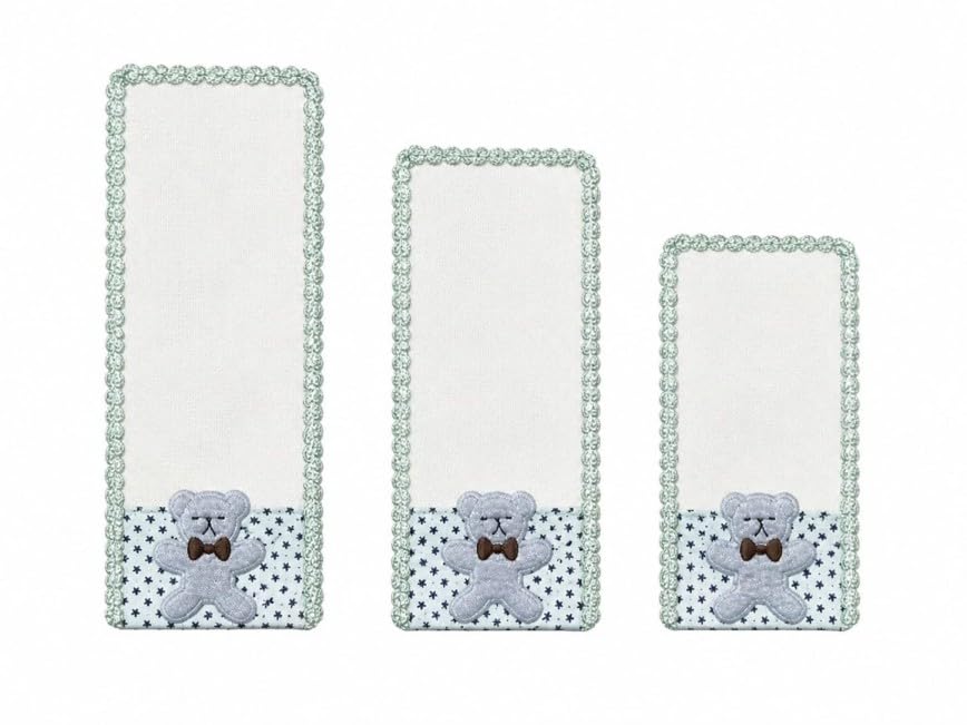 Image of Universal Remote Cover Set of 3 for TV AC DTH | Washable Dustproof Remote Protector (RM Cover-3-Blue) in Three Diffrent Size (Small, Medium and Large)