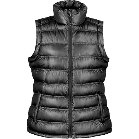 Result Women's Sleeveless Down Jacket - Black Cover
