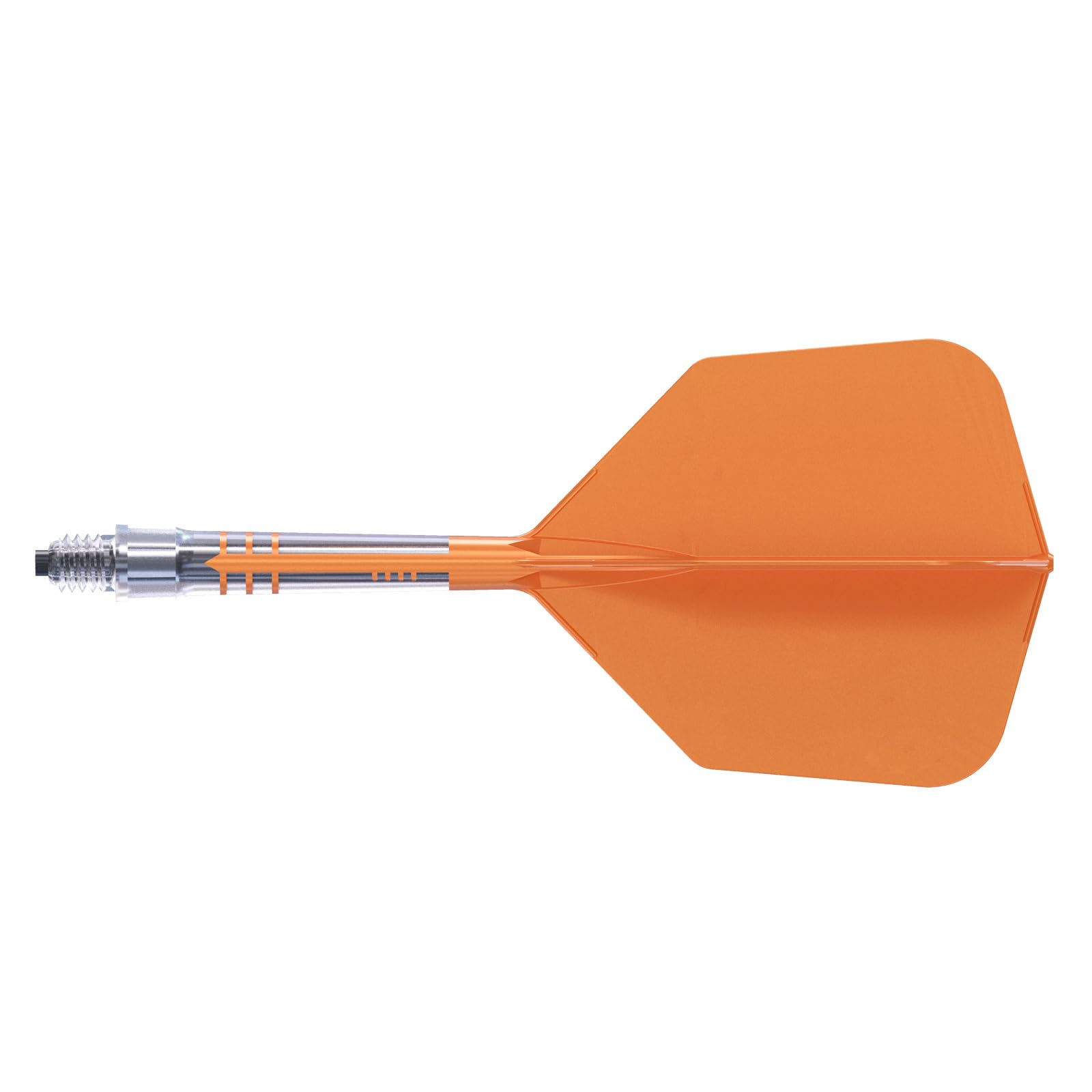 CUESOUL Rost T19 Carbone intégré Arbre de fléchette et Forme de Grande Aile de vol, Lot de 3