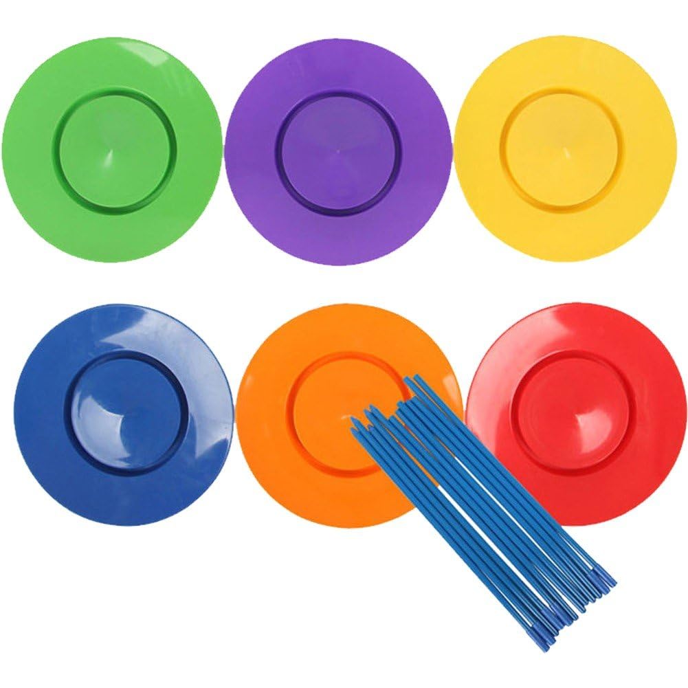 Plaques rotatives de jonglerie pour capter l'attention des enfants