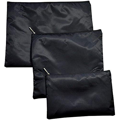 Organizador de Mala Viagem Necessaire Kit 7 Peças Preto CBRN113685