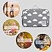 Small Diaper Bag, Stroller Organizer Bags for Baby with Insulated Pocket, Stroller Hooks and Adjustable Strap,Universal Mini Diaper Tote Bags Fit All Strollers, Gray