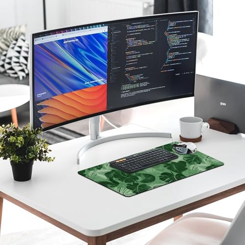 Tapis d'écriture imperméable vert contre les rayures de bureau à la maison - 6