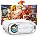 Produktbild Beamer 4K AI Auto-Objektivdeckel Auto-Fokus Auto-6D Trapezkorrektur Smart Beamer WiFi6 Bluetooth Jimveo 26000L 1080P Full HD Tragbare Projector 50% Zoom,300" Display Am Abend Outdoor Beamer Heimkino