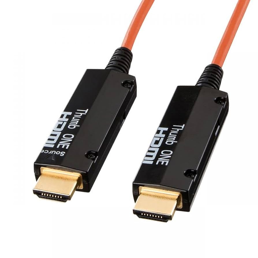 HDMI ハイスピードフラットケーブル　10m　新品・未使用　サンワサプライ KM-HD20-100FK【フラットHDMIケーブル（10m・ブラック）】ハイ