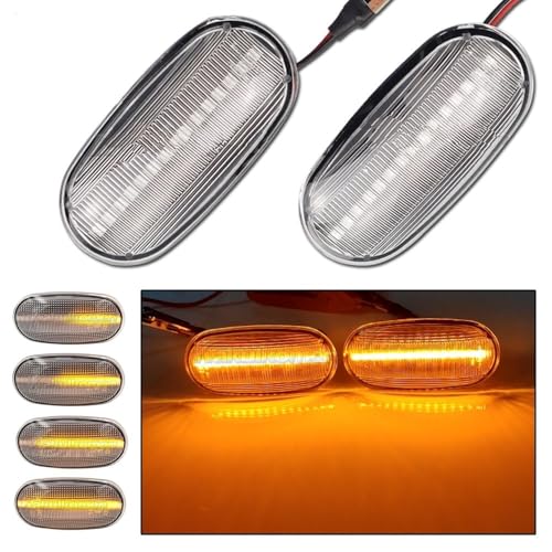 Clignotant à LED pour Mirage et Galant à défilement dynamique fluide
