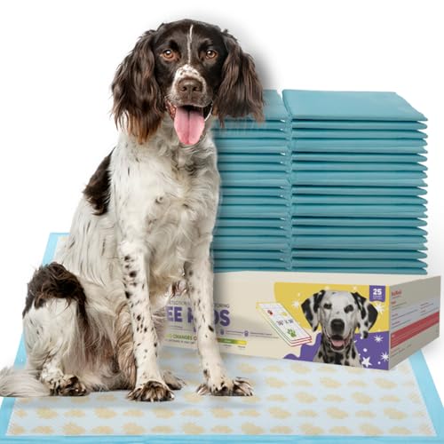 PETSWORLD 36x36 Dog Potty Pads, 5-Layer Absorbent Leak-Proof